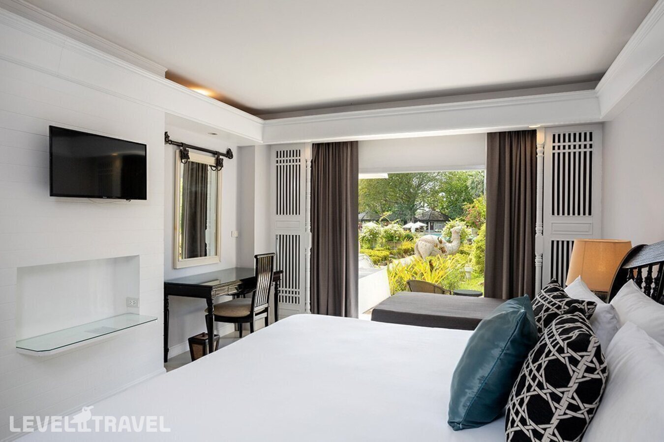 фотографии номера Делюкс с выходом в сад отеля Thavorn Palm Beach Resort в Таиланд(Карон Бич) - фото №4