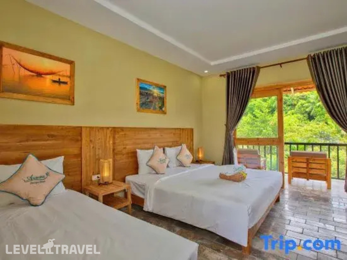 фотографии номера Трехместный делюкс с балконом отеля Azura Phu Quoc Resort в Вьетнам(Фукуок) - фото №6