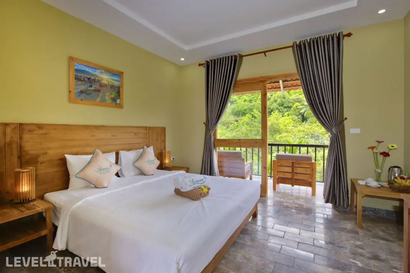 фотографии номера Делюкс с видом на сад (две односпальные кровати) отеля Azura Phu Quoc Resort в Вьетнам(Фукуок) - фото №5