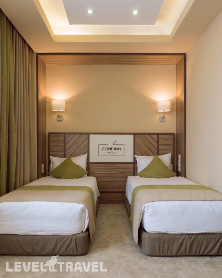 фотографии номера Стандартный (две односпальные кровати) отеля Hotel Come INN в Казахстан(Астана) - фото №1