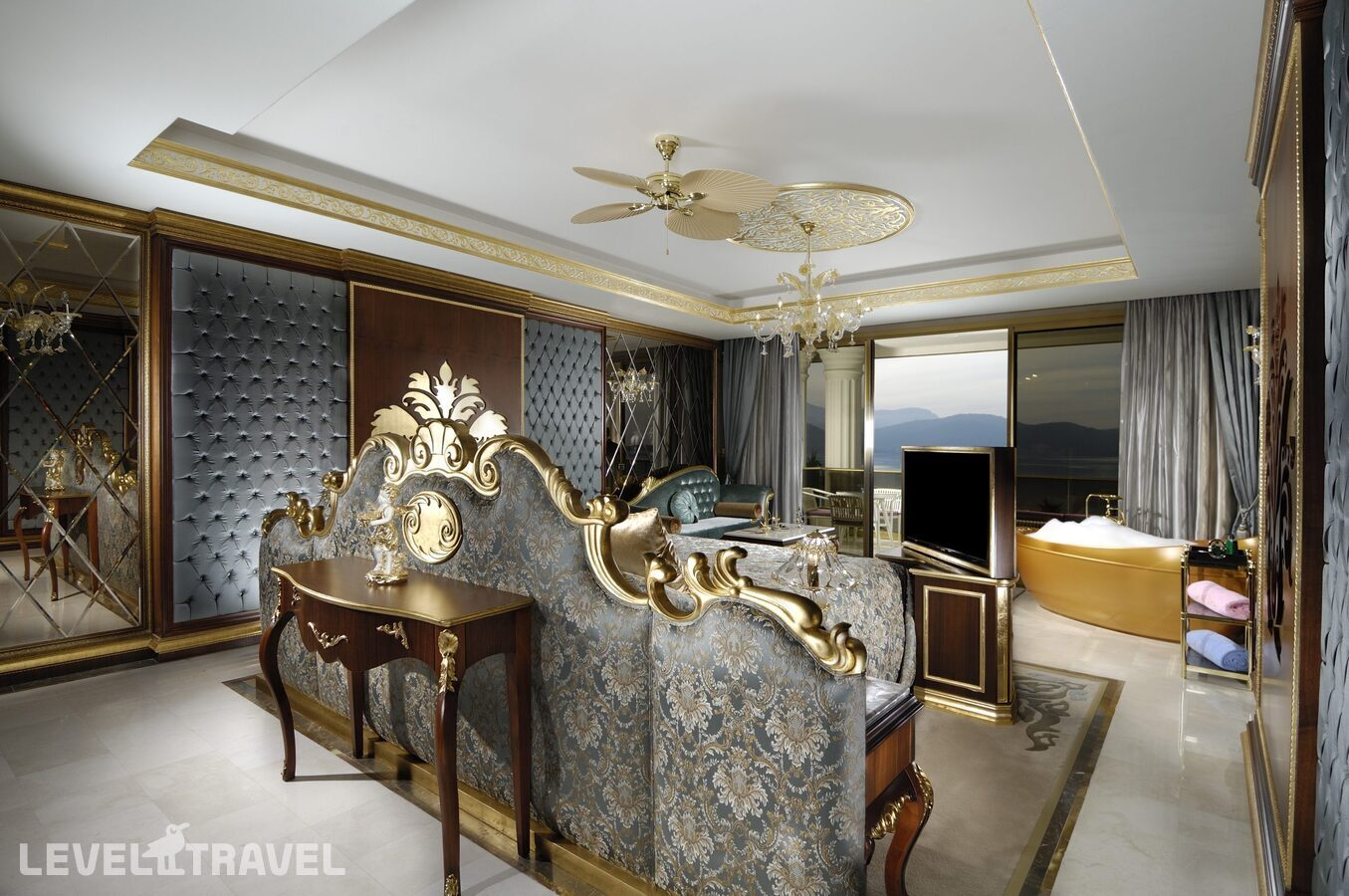 фотографии номера Делюкс с выходом к бассейну отеля The Plaza Bodrum (Ex. Be Premium Bodrum) в Турция(Торба) - фото №7