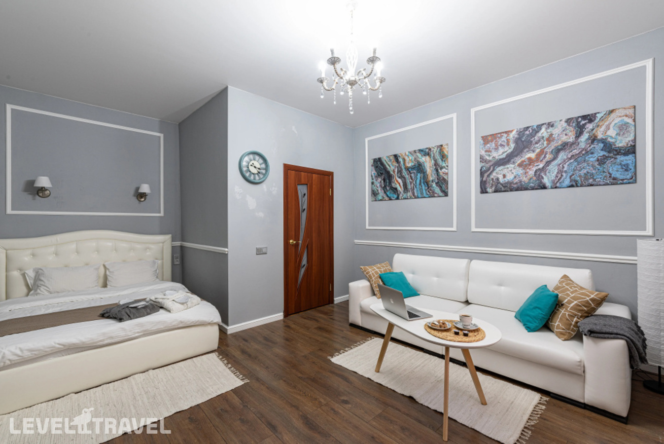 фотографии номера Апартаменты отеля Interloft 3 Old Town Free Parking Wi-Fi 100/50 Smart Tv в Беларусь(Центральный район) - фото №2