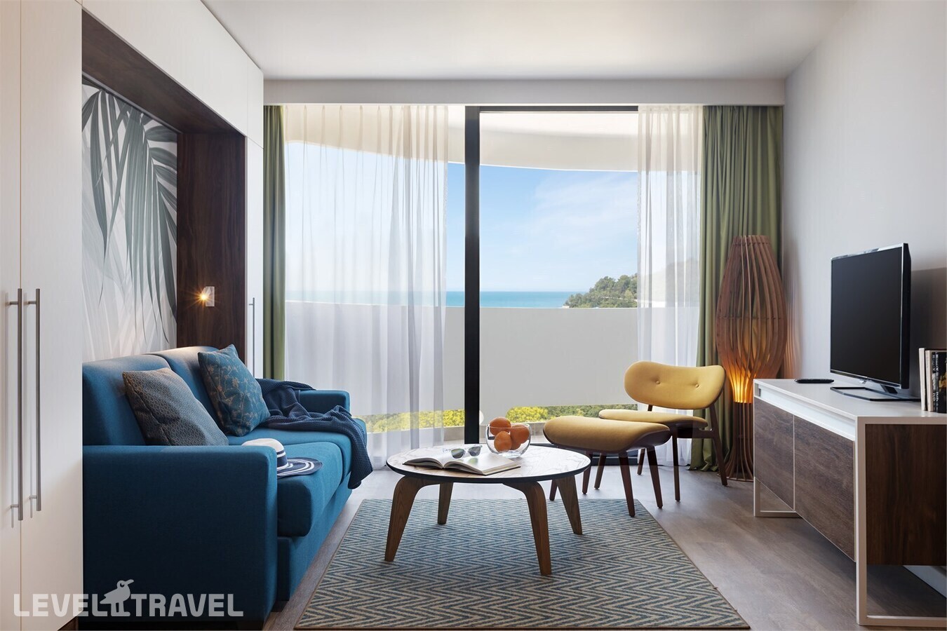 фотографии номера Апартаменты с видом на море (1 спальня) отеля Cosmos Stay Le Rond Sochi (Ex.Le Rond Sochi Resort & Spa) в Россия(Дагомыс) - фото №3