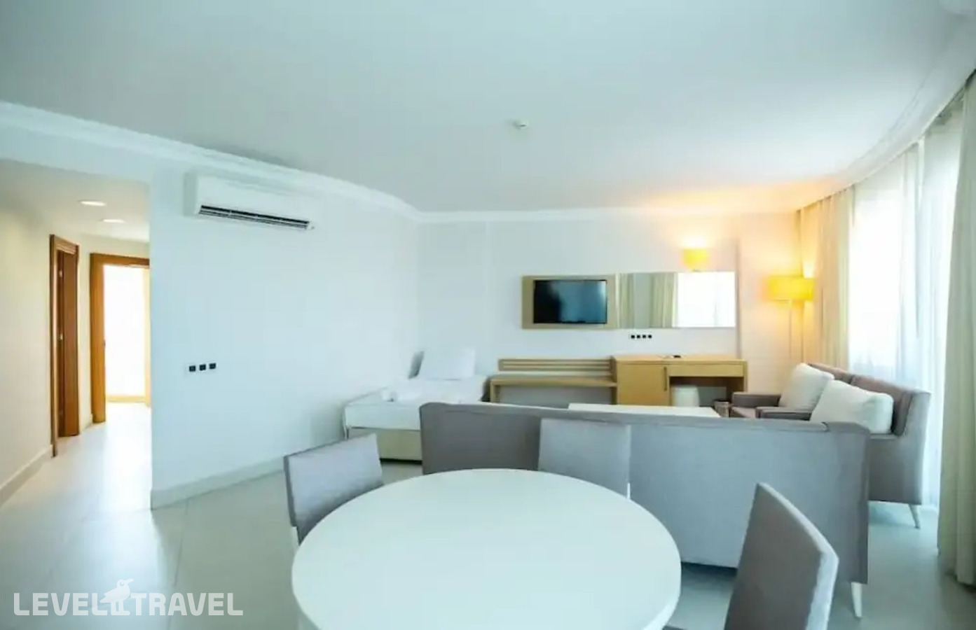 фотографии номера Люкс с видом на море отеля Dragut Point South Hotel в Турция(Тургутреис) - фото №3