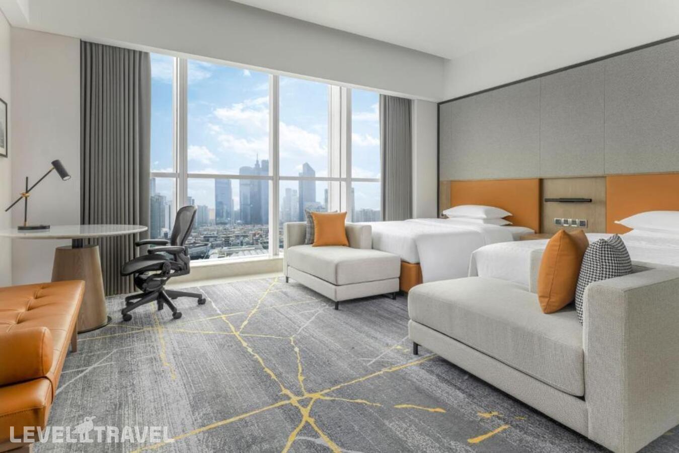 фотографии номера Делюкс премьер отеля Sheraton Guangzhou Hotel в Китай(Гуанчжоу) - фото №1