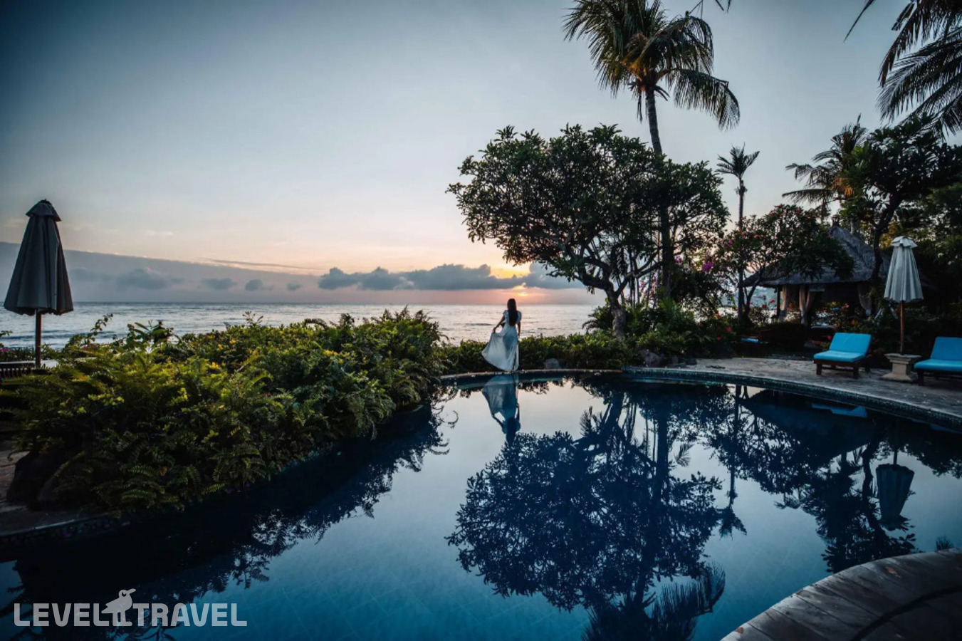 фотографии номера Люкс с видом на океан отеля Santai Hotel в Индонезия(Карангасем) - фото №1