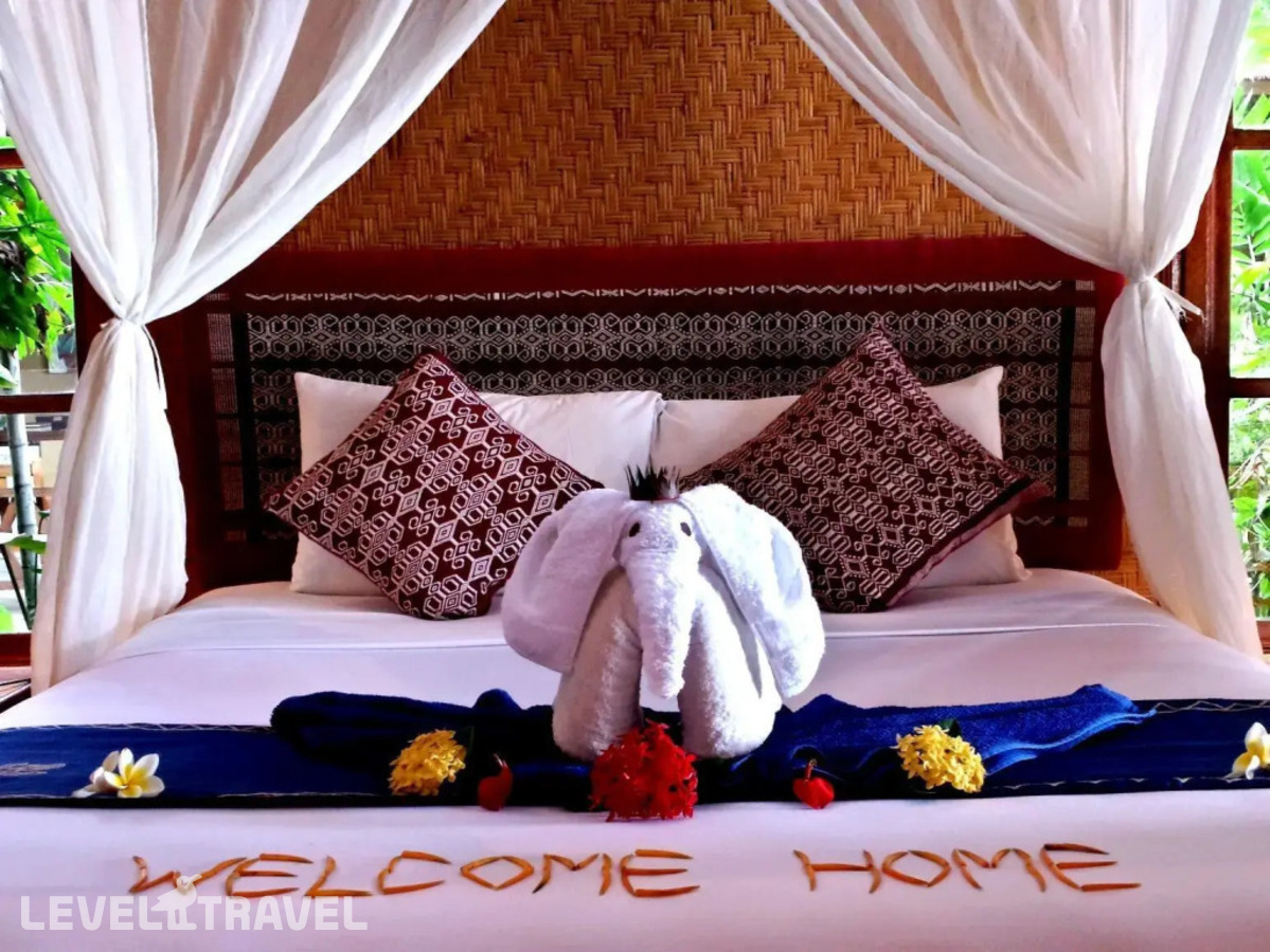 фотографии номера Бунгало с видом на сад отеля Santai Hotel в Индонезия(Карангасем) - фото №1