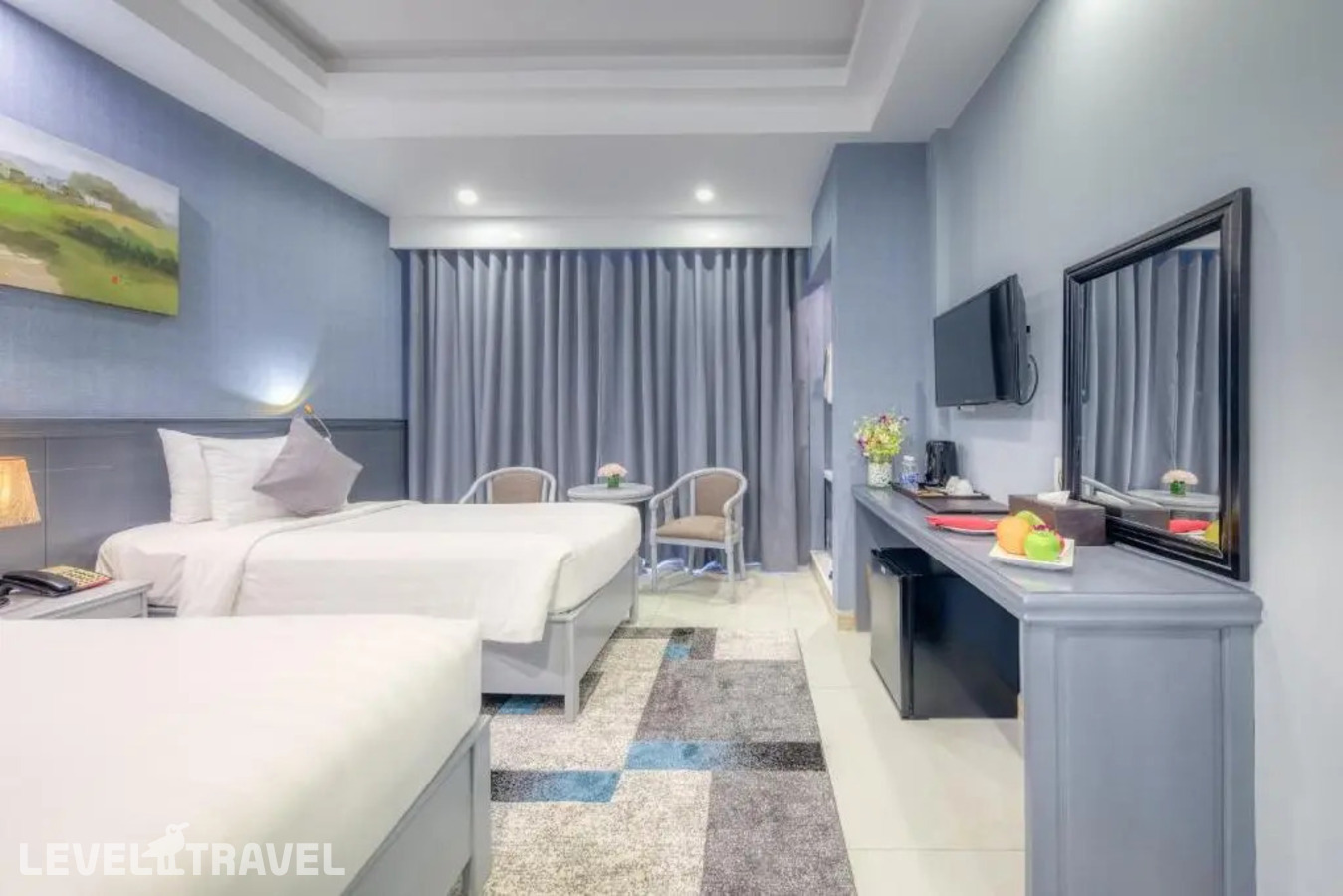 фотографии номера Трехместный улучшенный отеля Phu Quoc Ocean Pearl Hotel в Вьетнам(Фукуок) - фото №1