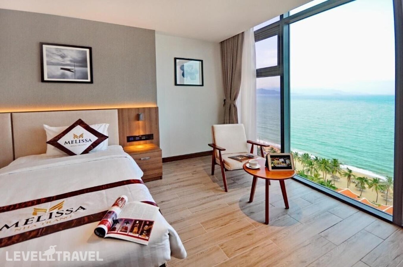 фотографии номера Делюкс Senior с видом на море (две односпальные кровати) отеля Melissa Hotel в Вьетнам(Нячанг) - фото №4