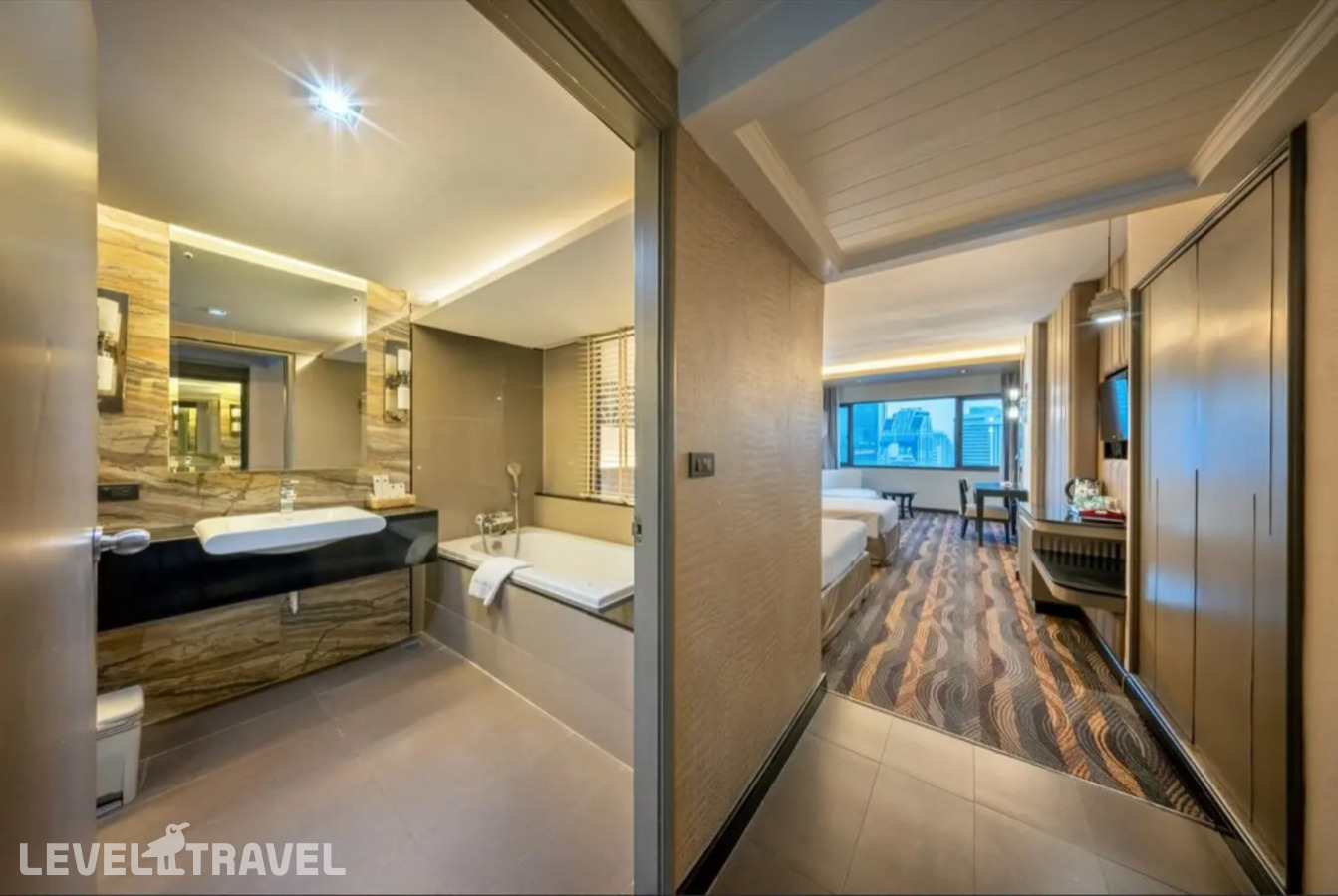 фотографии номера Двухместный номер Grand Deluxe (двуспальная кровать) отеля Royal Benja Hotel в Таиланд(Бангкок) - фото №5
