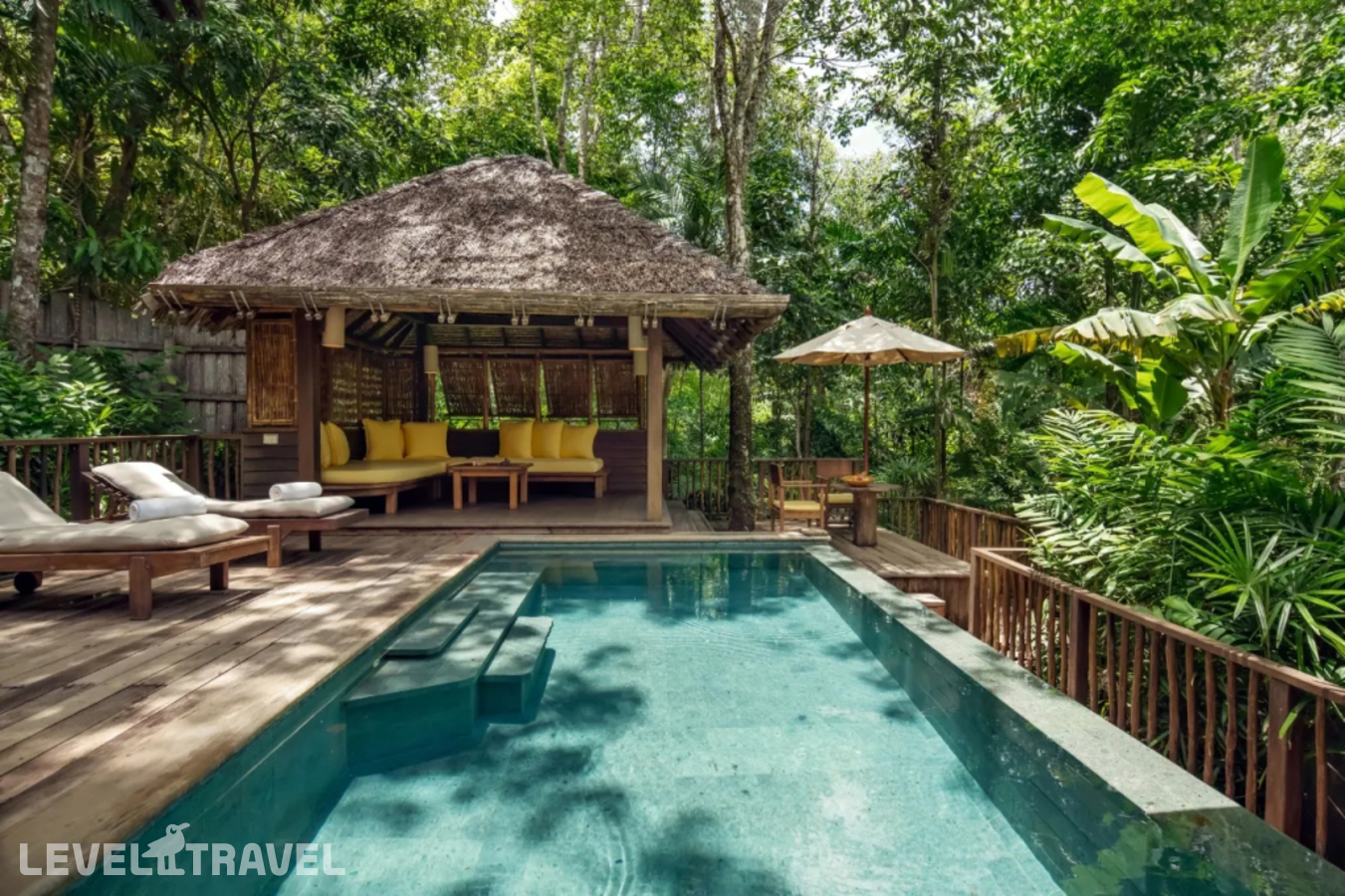 фотографии номера Двухместная вилла с бассейном Hideaway (двуспальная кровать) отеля Six Senses Yao Noi в Таиланд(Ко Яо Ной) - фото №5