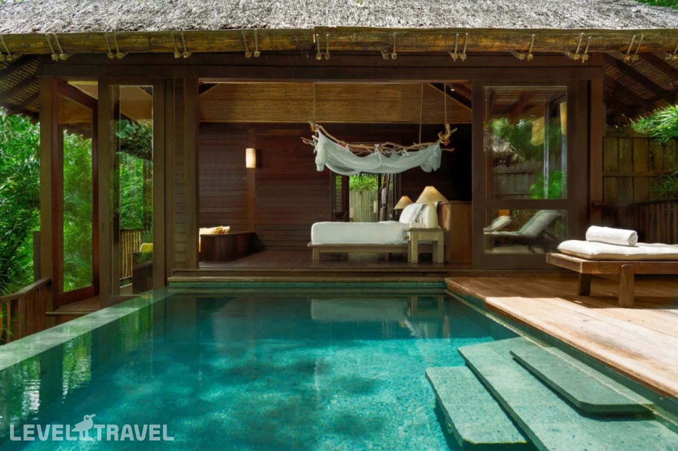 фотографии номера Двухместная вилла с бассейном Hideaway (двуспальная кровать) отеля Six Senses Yao Noi в Таиланд(Ко Яо Ной) - фото №4