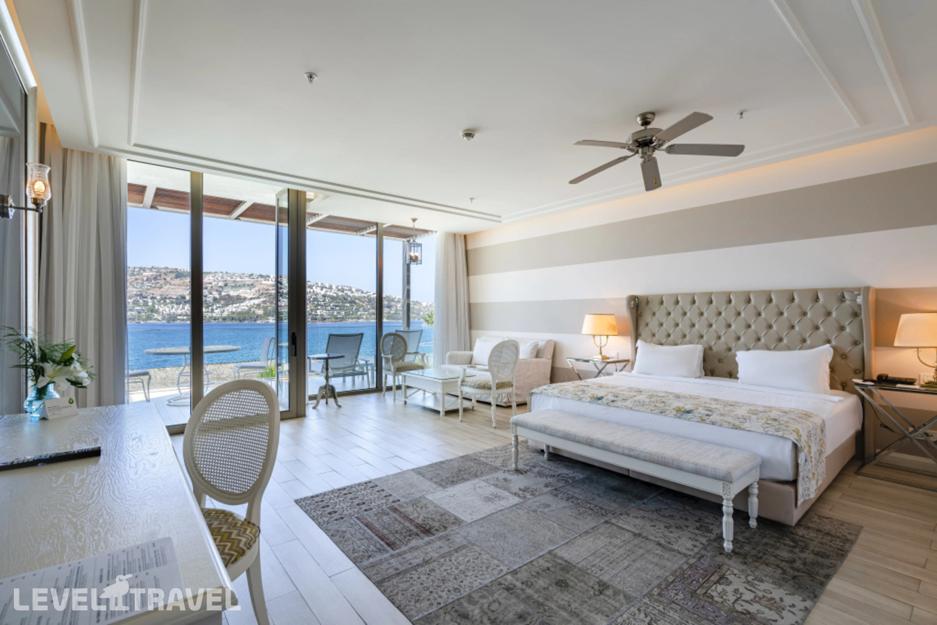 фотографии номера Номер Premium Family Connection с видом на море отеля Mivara Luxury Resort & Spa в Турция(Гюндоган) - фото №1