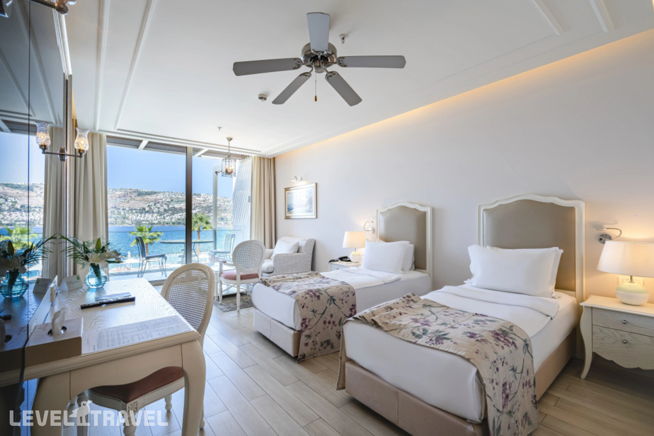 фотографии номера Номер Premium Family Connection с видом на море отеля Mivara Luxury Resort & Spa в Турция(Гюндоган) - фото №8