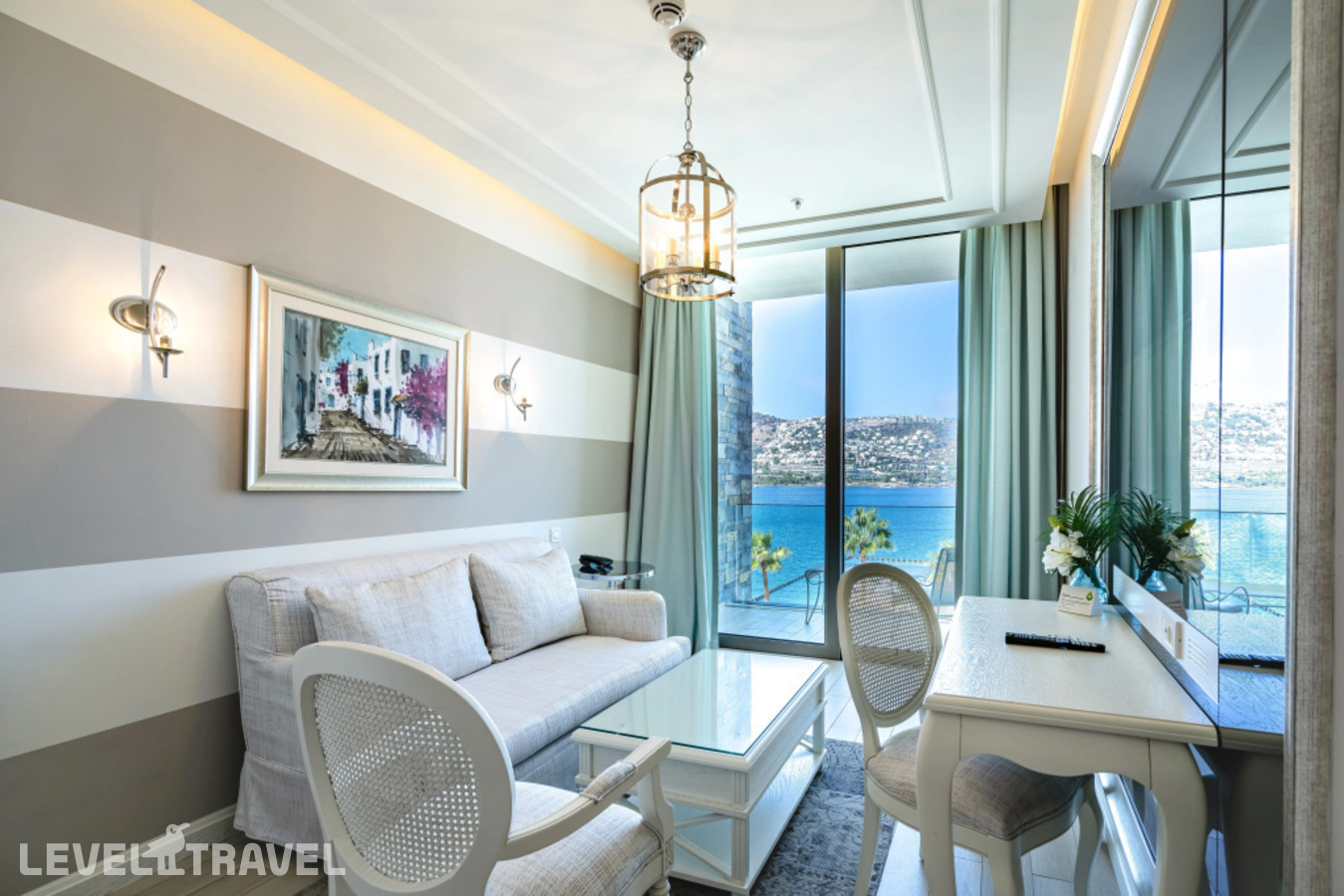фотографии номера Люкс Exclusive with Living Room с видом на море отеля Mivara Luxury Resort & Spa в Турция(Гюндоган) - фото №2