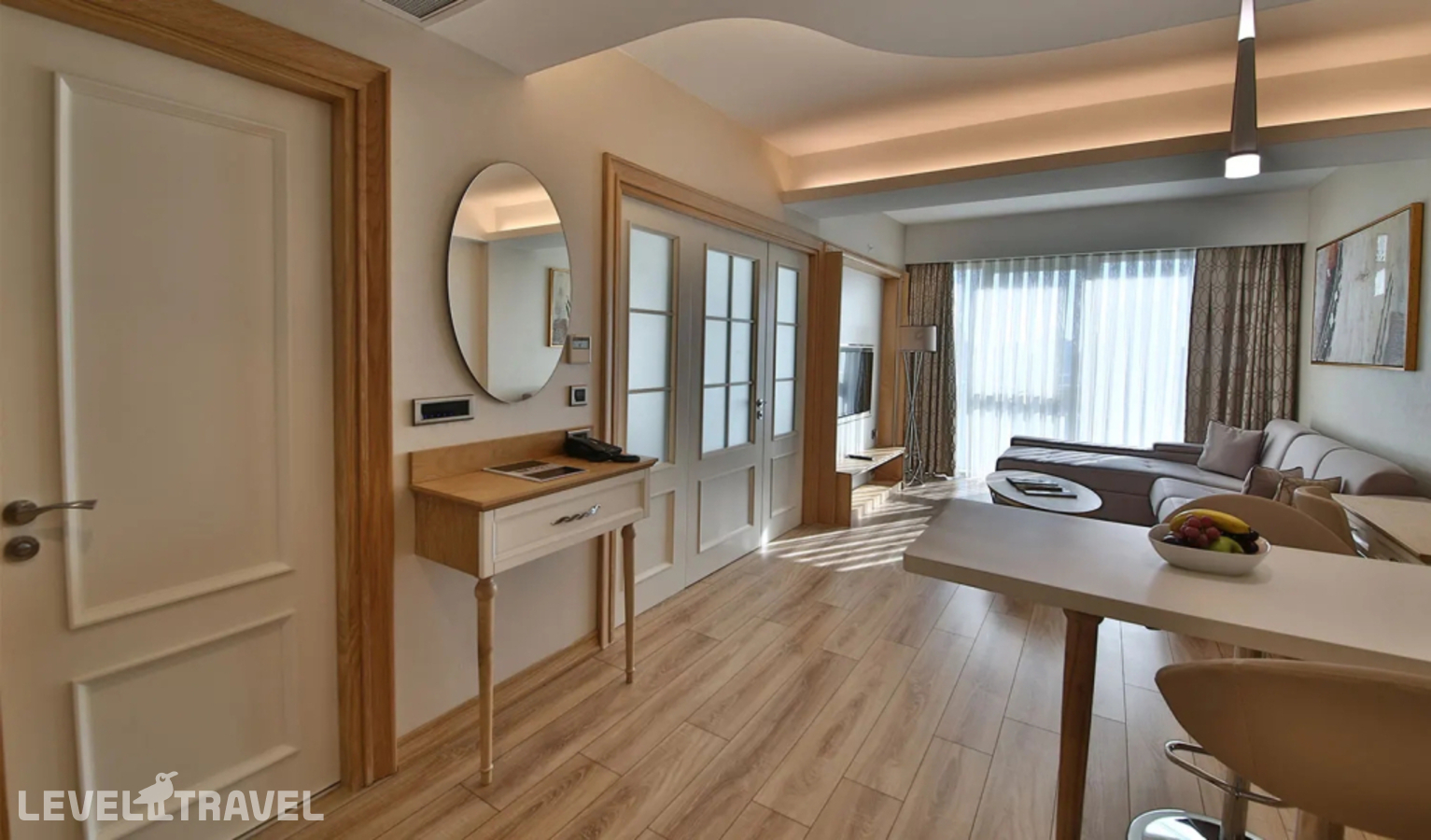 фотографии номера Люкс Panaromic 1+1 Selection отеля Bof Hotels Ceo Suites Atasehir в Турция(Аташехир) - фото №3