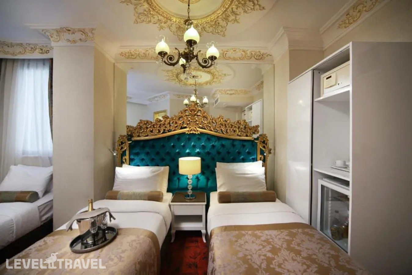 фотографии номера Двухместный номер Economy (No View) (2 отдельные кровати) отеля White Monarch Hotel в Турция(Шишли) - фото №3
