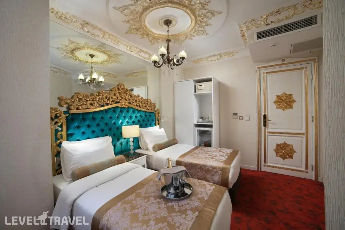 фотографии номера Двухместный номер Economy (No View) (2 отдельные кровати) отеля White Monarch Hotel в Турция(Шишли) - фото №1