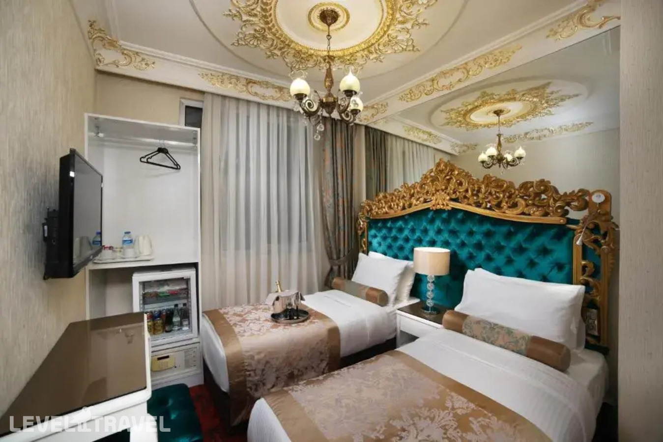 фотографии номера Двухместный номер Economy (No View) (2 отдельные кровати) отеля White Monarch Hotel в Турция(Шишли) - фото №2