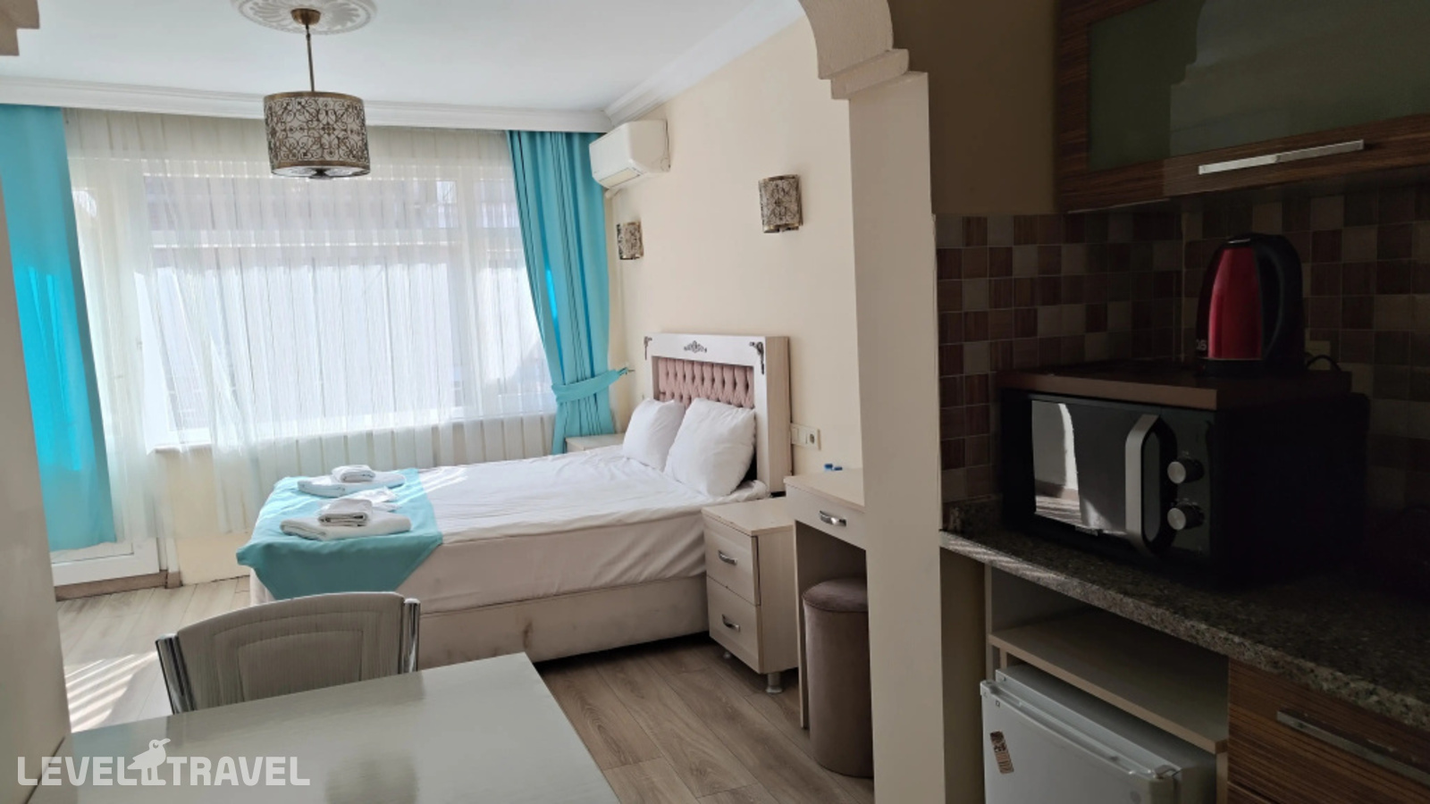 фотографии номера Двухместная студия Amida (двуспальная кровать) отеля Nuray Hotel в Турция(Фатих) - фото №6