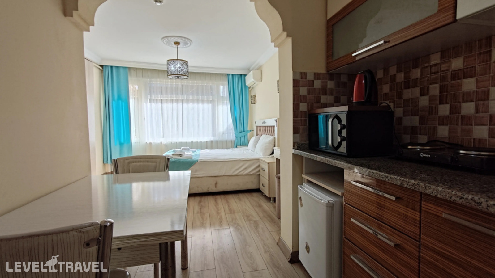 фотографии номера Двухместная студия Amida (двуспальная кровать) отеля Nuray Hotel в Турция(Фатих) - фото №11