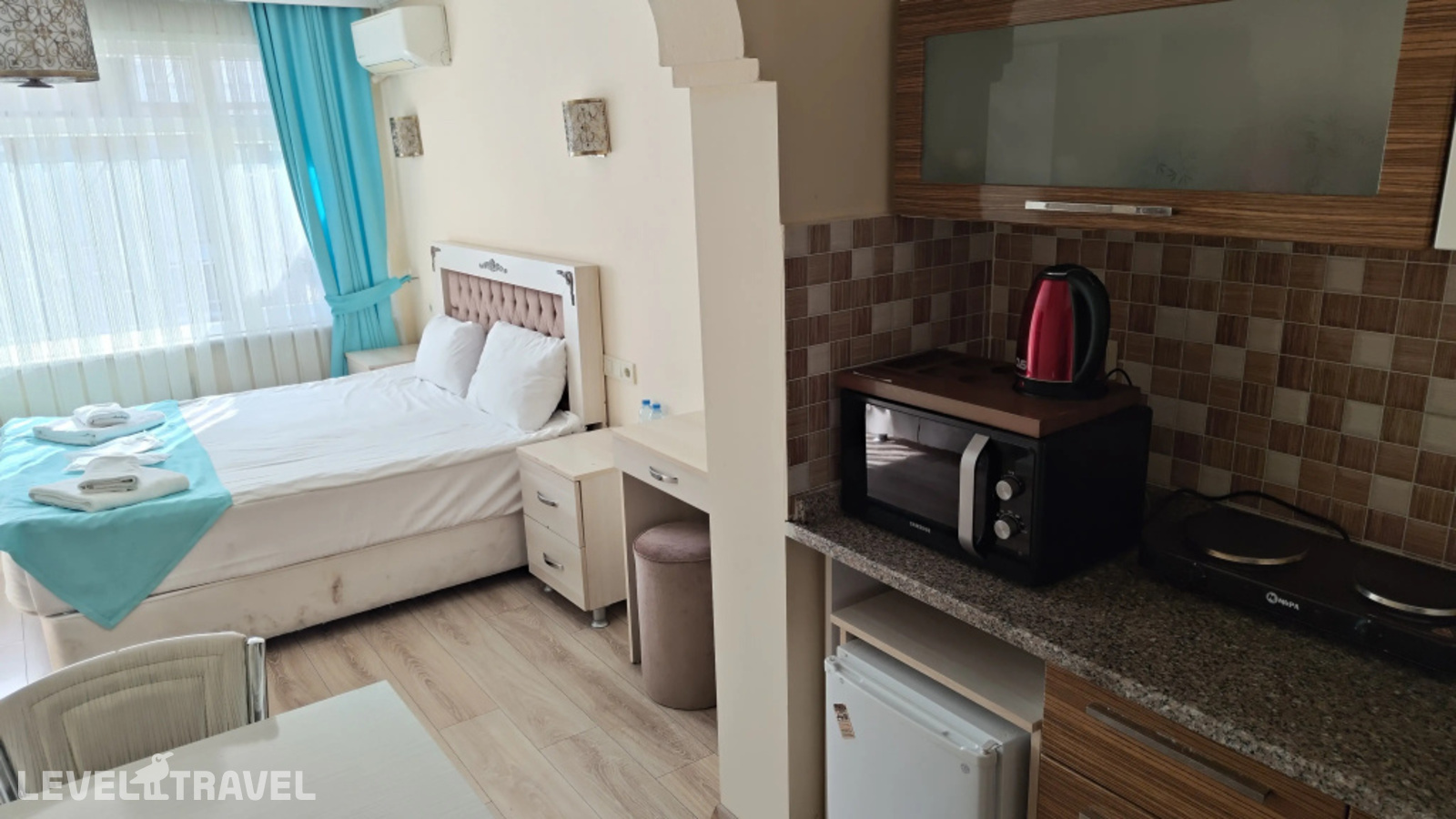 фотографии номера Двухместная студия Amida (двуспальная кровать) отеля Nuray Hotel в Турция(Фатих) - фото №7