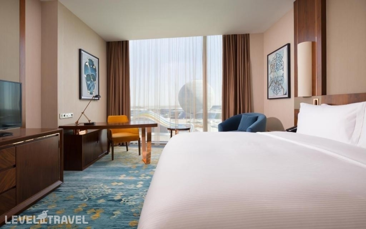 фотографии номера Двухместный номер Expo View Deluxe (двуспальная кровать) отеля Hilton Astana в Казахстан(Астана) - фото №3