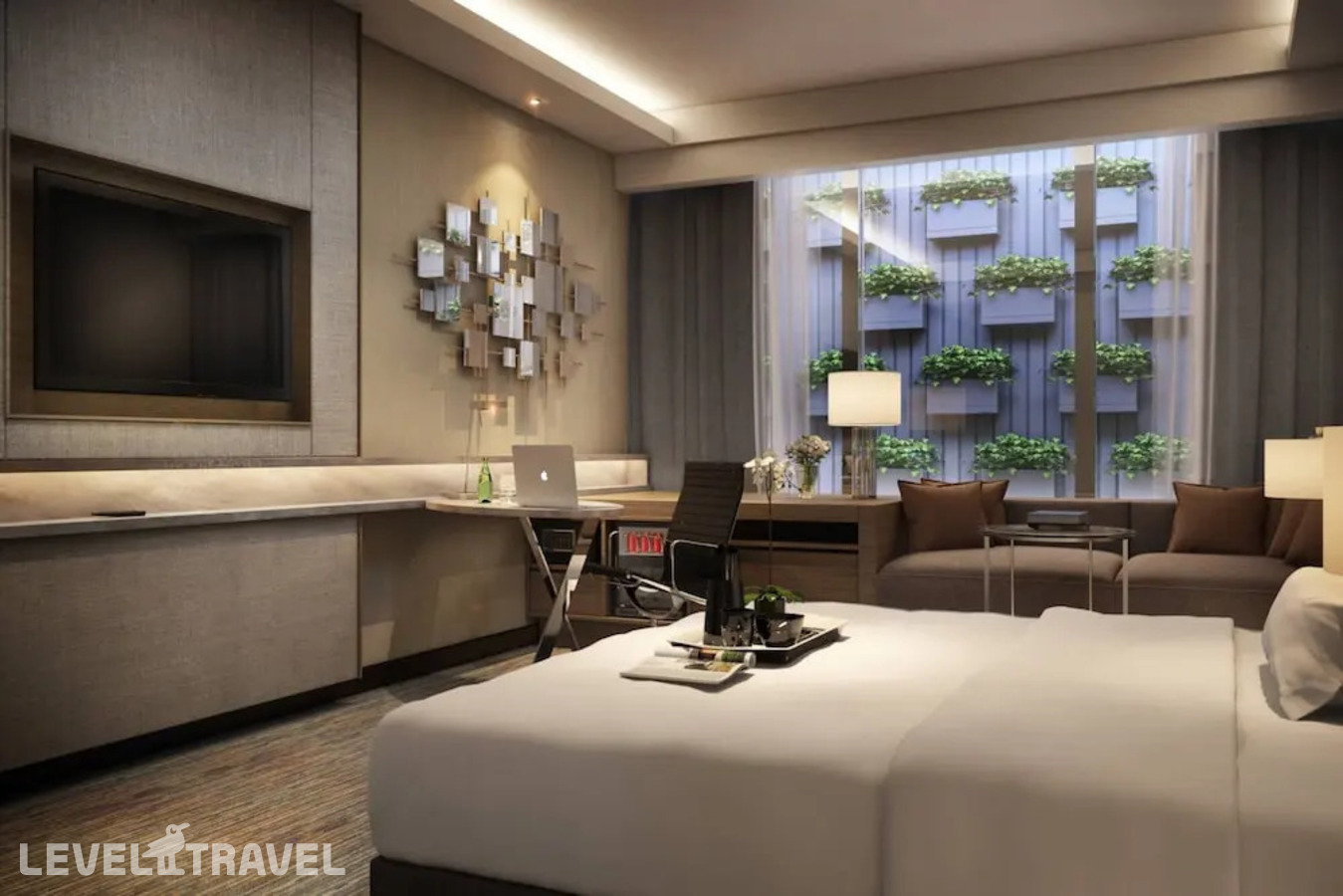 фотографии номера Двухместный номер Superior (No Window) (двуспальная кровать) отеля Jw Marriott Kuala Lumpur в Малайзия(Куала-Лумпур) - фото №2