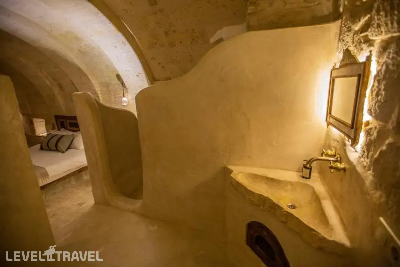 фотографии номера Двухместный номер Superior Cave 105 (двуспальная кровать) отеля Doda Artisanal Cave в Турция(Ортахисар) - фото №3