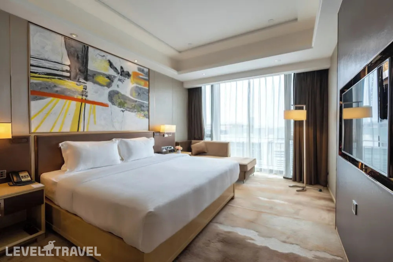 фотографии номера Двухместный номер Vaperse (двуспальная кровать) отеля Guangzhou Vaperse Hotel Zhujiang Newtown в Китай(Гуанчжоу) - фото №4