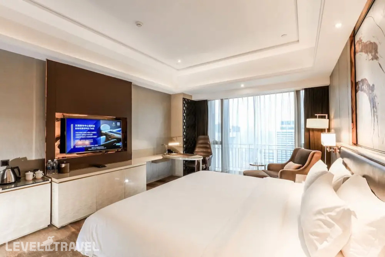 фотографии номера Двухместный номер Vaperse (двуспальная кровать) отеля Guangzhou Vaperse Hotel Zhujiang Newtown в Китай(Гуанчжоу) - фото №2