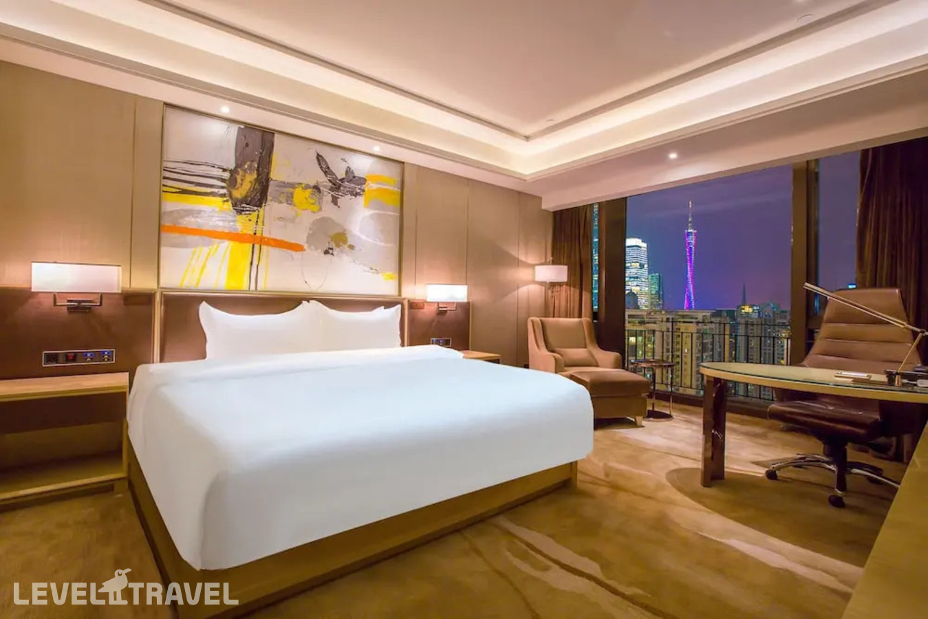 фотографии номера Двухместный номер Vaperse (двуспальная кровать) отеля Guangzhou Vaperse Hotel Zhujiang Newtown в Китай(Гуанчжоу) - фото №3