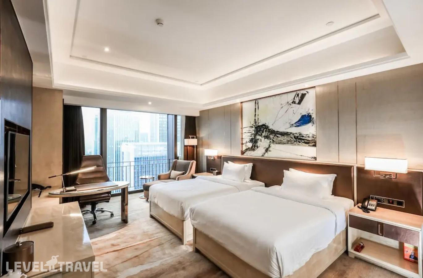 фотографии номера Двухместный номер Vaperse (2 отдельные кровати) отеля Guangzhou Vaperse Hotel Zhujiang Newtown в Китай(Гуанчжоу) - фото №4