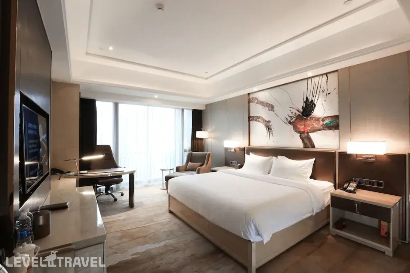 фотографии номера Двухместный номер Vaperse Business (двуспальная кровать) отеля Guangzhou Vaperse Hotel Zhujiang Newtown в Китай(Гуанчжоу) - фото №5
