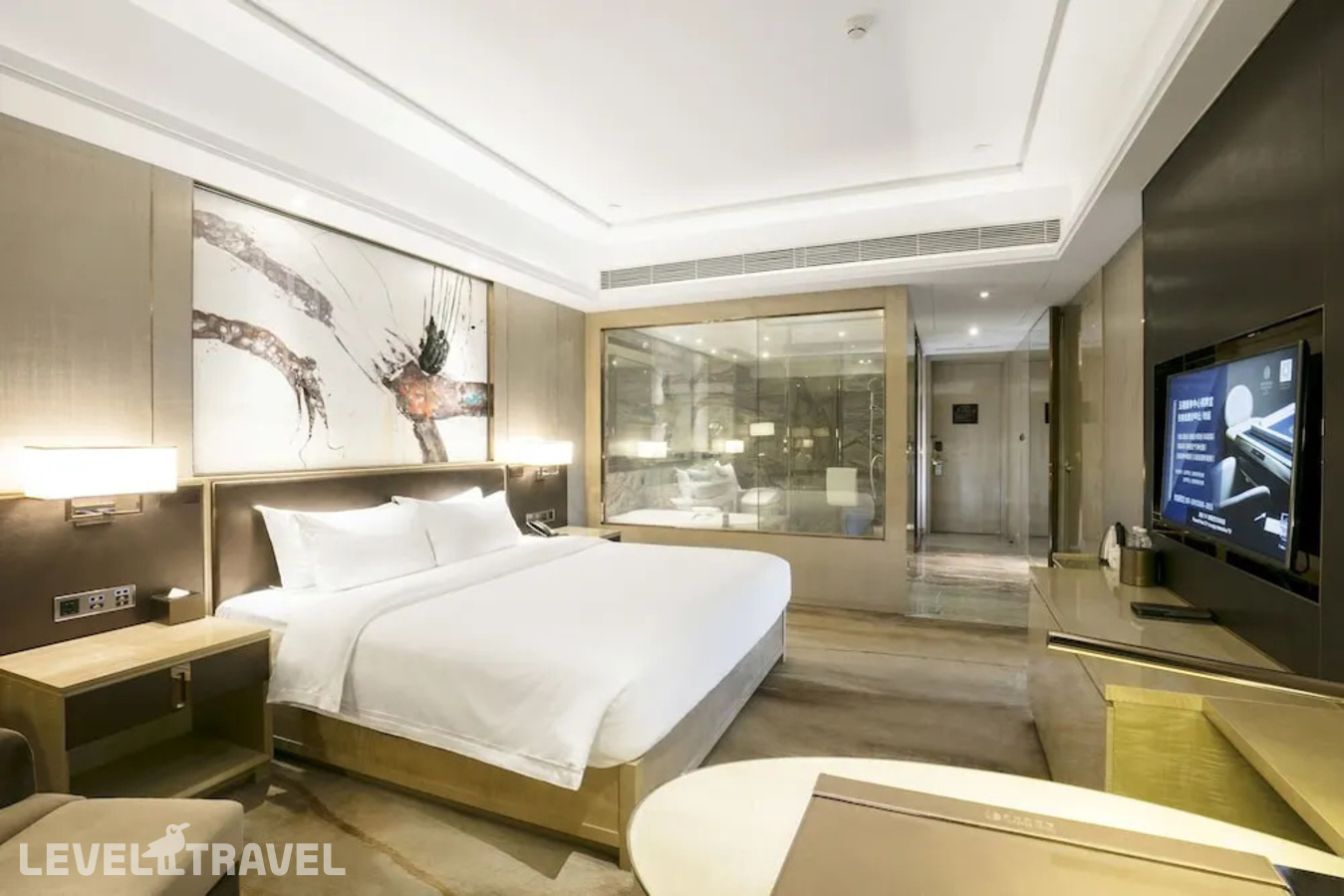 фотографии номера Двухместный номер Vaperse Business (двуспальная кровать) отеля Guangzhou Vaperse Hotel Zhujiang Newtown в Китай(Гуанчжоу) - фото №1