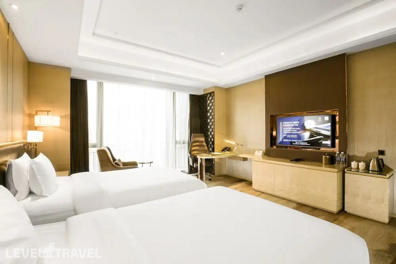 фотографии номера Двухместный номер Vaperse Business (2 отдельные кровати) отеля Guangzhou Vaperse Hotel Zhujiang Newtown в Китай(Гуанчжоу) - фото №2