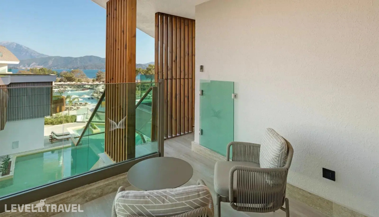 фотографии номера Двухместный номер Pool Access via Stairs Deluxe (двуспальная кровать) отеля Liberty Signa в Турция(Фетхие) - фото №3