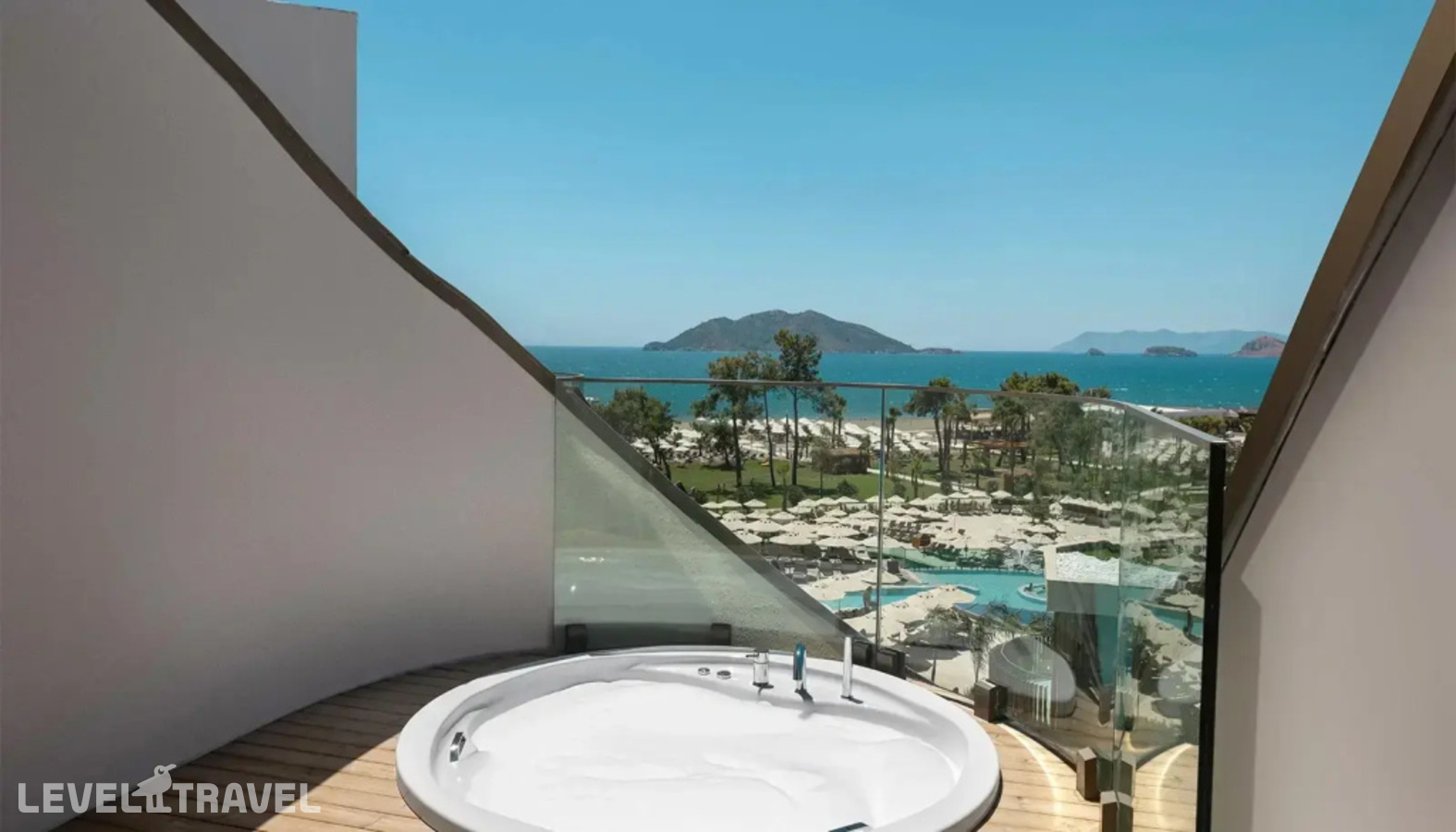 фотографии номера Двухместный номер Deluxe Jacuzzi (двуспальная кровать) отеля Liberty Signa в Турция(Фетхие) - фото №3