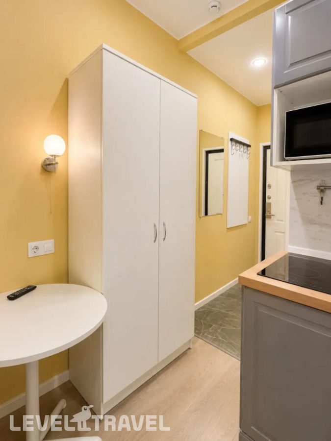 фотографии номера Двухместные апартаменты Standard c 1 комнатой с видом на внутренний двор (двуспальная кровать) отеля Гости Любят На Фонтанке 84 в Россия(Центральный район) - фото №6