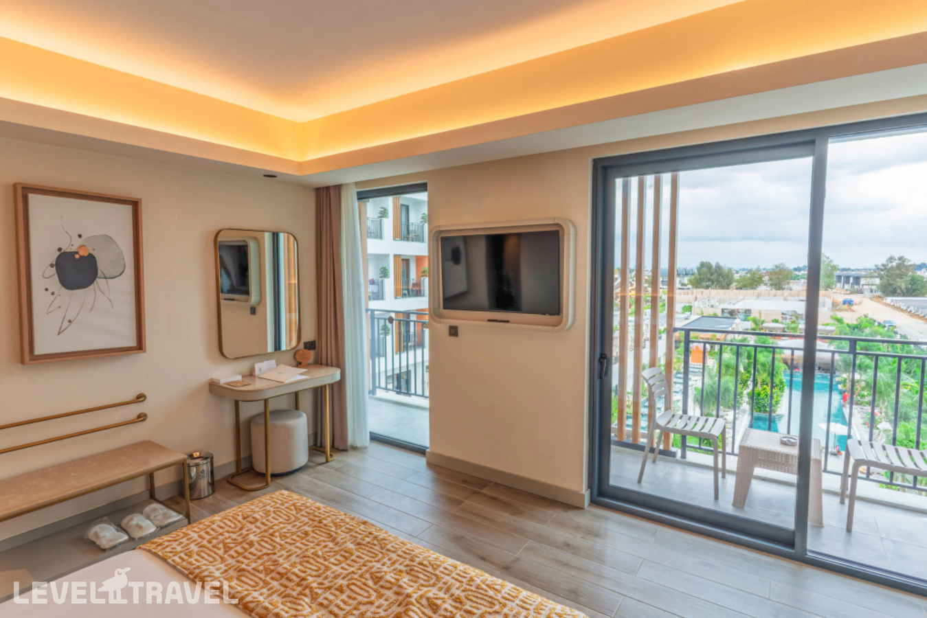 фотографии номера Номер Deluxe Superior с балконом и с красивым видом из окна отеля Sy Hotels Belek Boutique Luxury (Ex. Sy Hotels Belek) в Турция(Кадрие) - фото №1