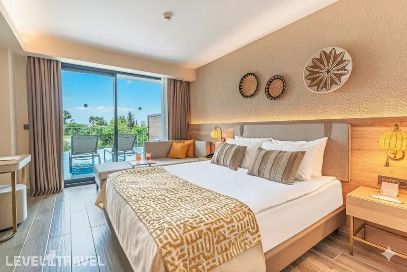 фотографии номера Номер Swim-Up семейный Deluxe отеля Sy Hotels Belek Boutique Luxury (Ex. Sy Hotels Belek) в Турция(Кадрие) - фото №1