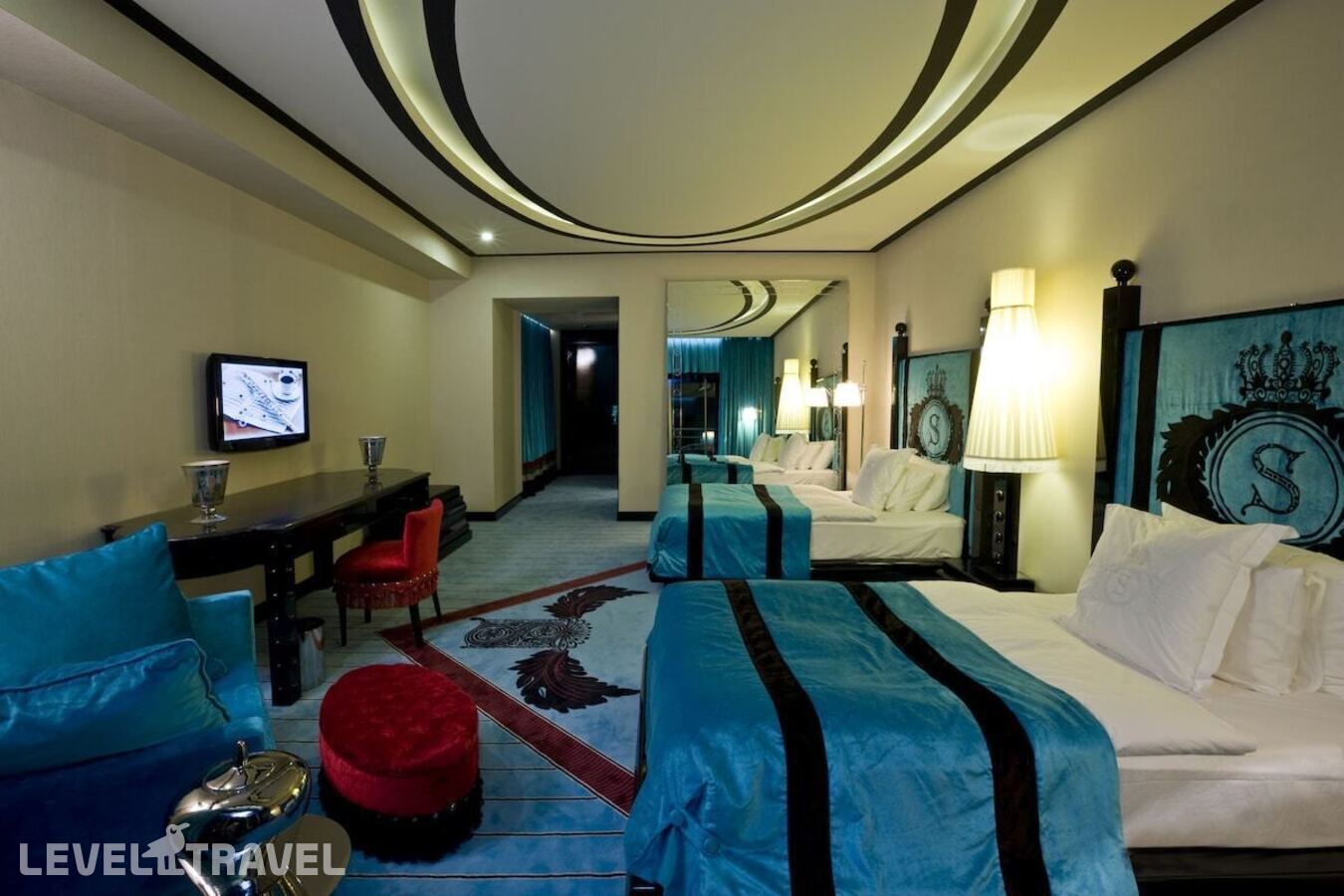 фотографии номера Роскошный номер (две односпальные кровати) отеля Selectum Luxury Resort Belek в Турция(Белек) - фото №1