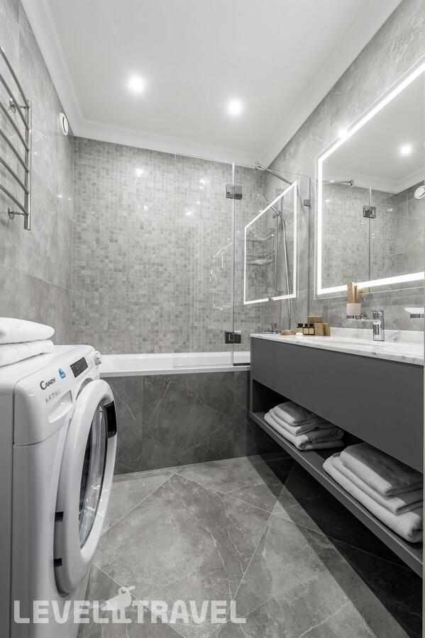 фотографии номера Апартаменты люкс (2 комнаты) отеля Dionis Art Apartments в Россия(Центральный район) - фото №3