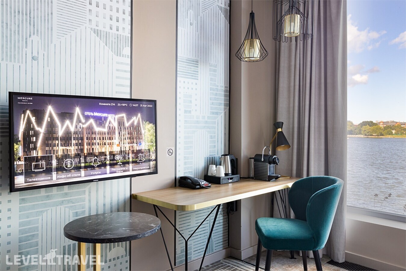 фотографии номера Стандартный с видом на озеро отеля Mercure Калининград в Россия(Калининград) - фото №6