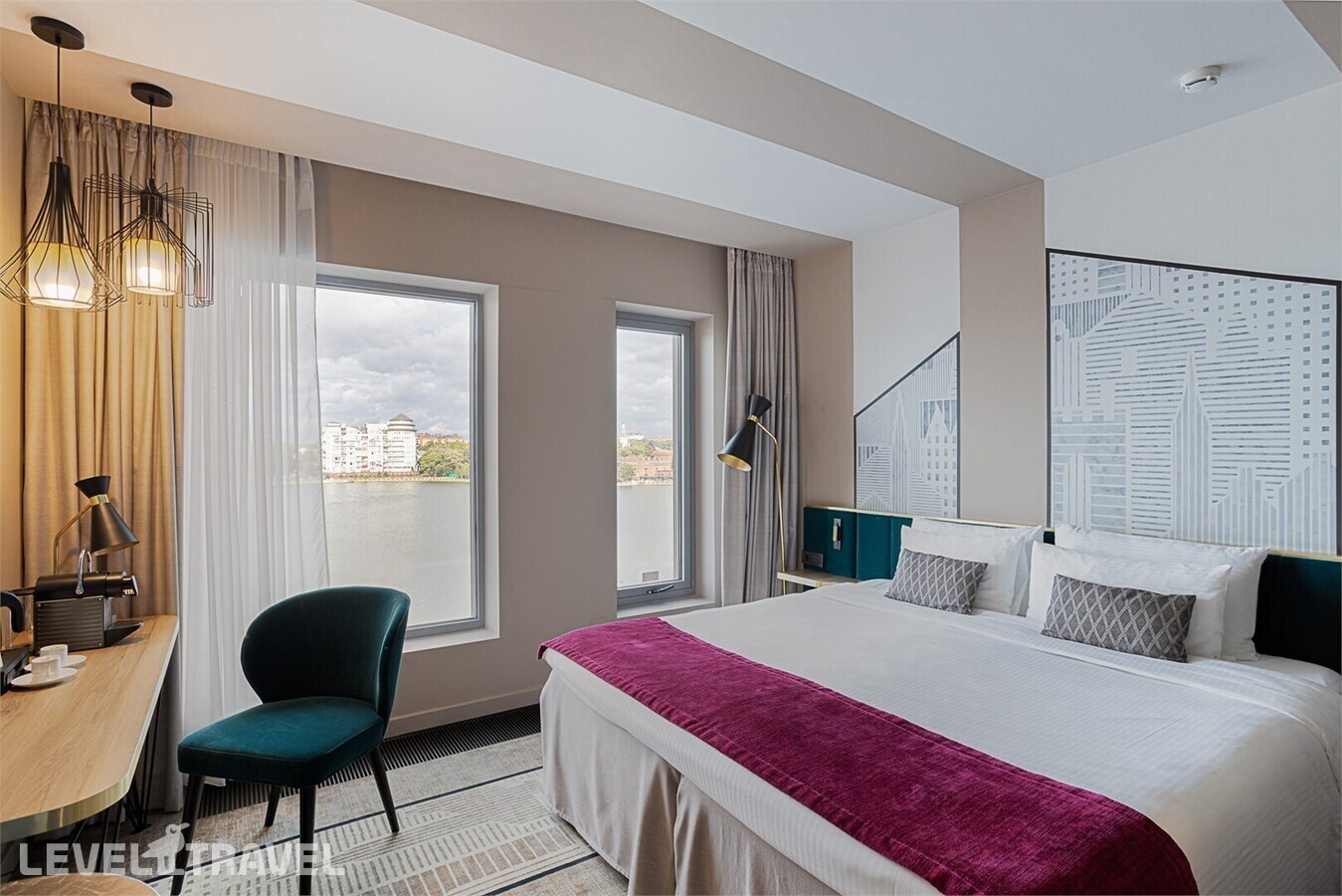 фотографии номера Стандартный с видом на озеро отеля Mercure Калининград в Россия(Калининград) - фото №3