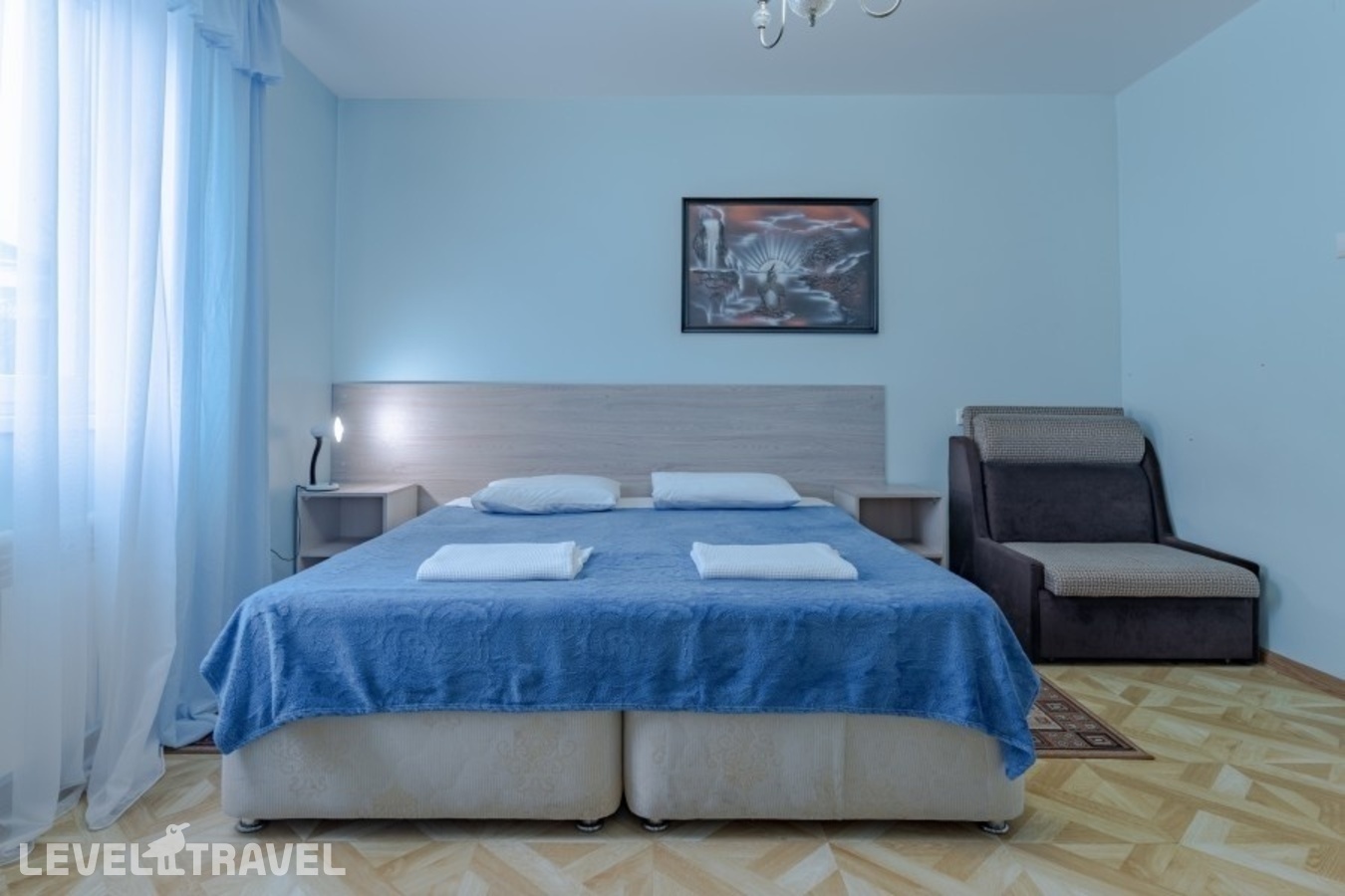 фотографии номера Трехместный Улучшенный с кухней отеля Sirius Guest House в Россия(Адлер) - фото №1