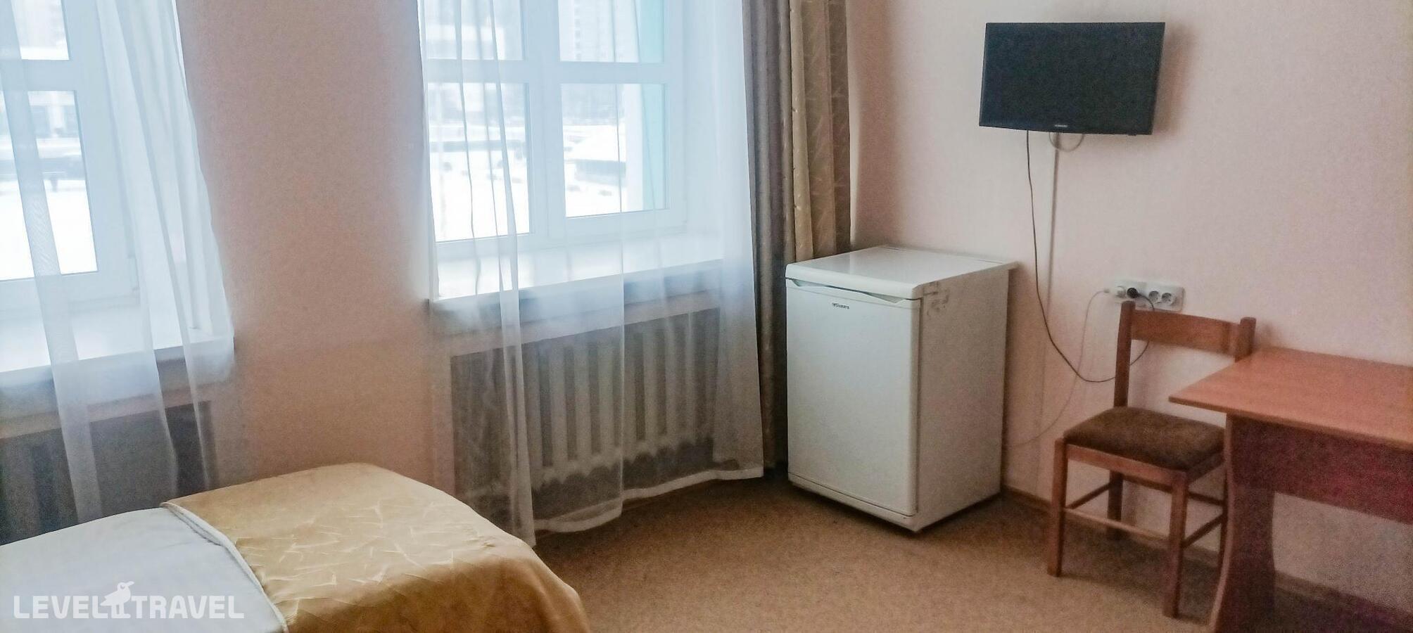 фотографии номера Экономичный (две односпальные кровати) отеля Smart Hotel KDO Новосибирск (Смарт отель КДО) в Россия(Новосибирск) - фото №3