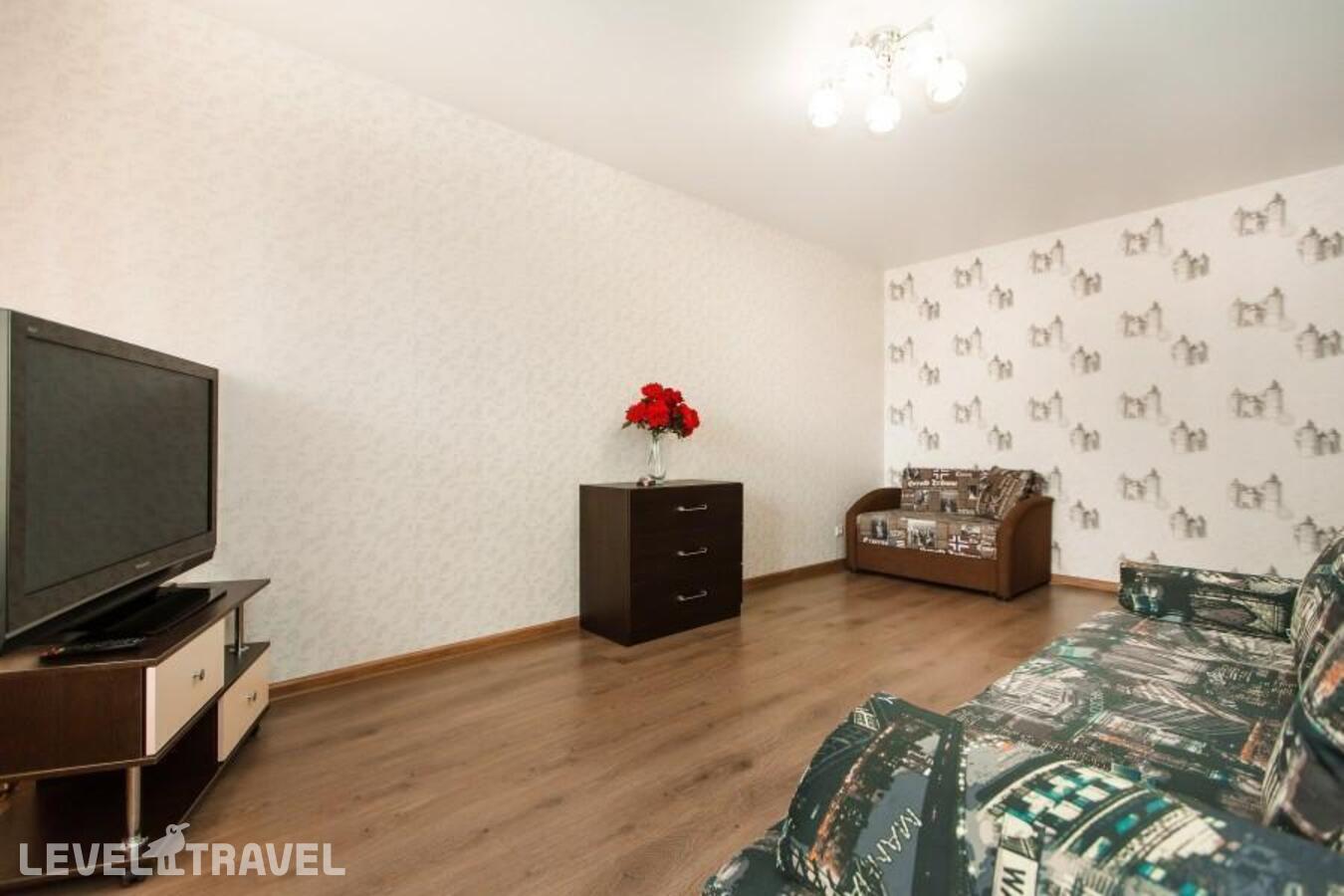 фотографии номера Апартаменты (2 комнаты) отеля Матрешка На Улице Тополиная 54 в Россия(Тольятти) - фото №4