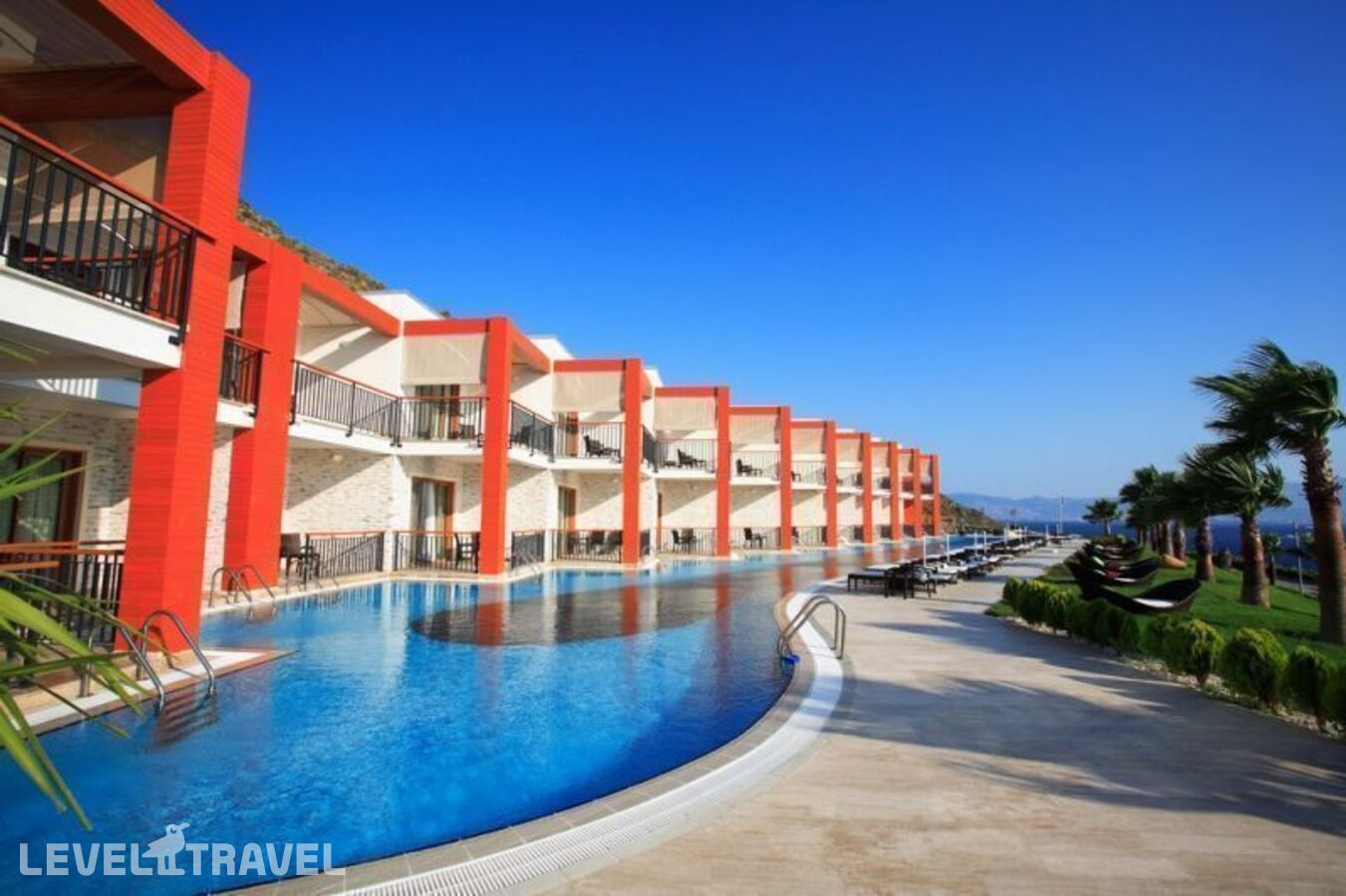 фотографии номера Улучшенный люкс отеля Kefaluka Resort в Турция(Акьярлар) - фото №2