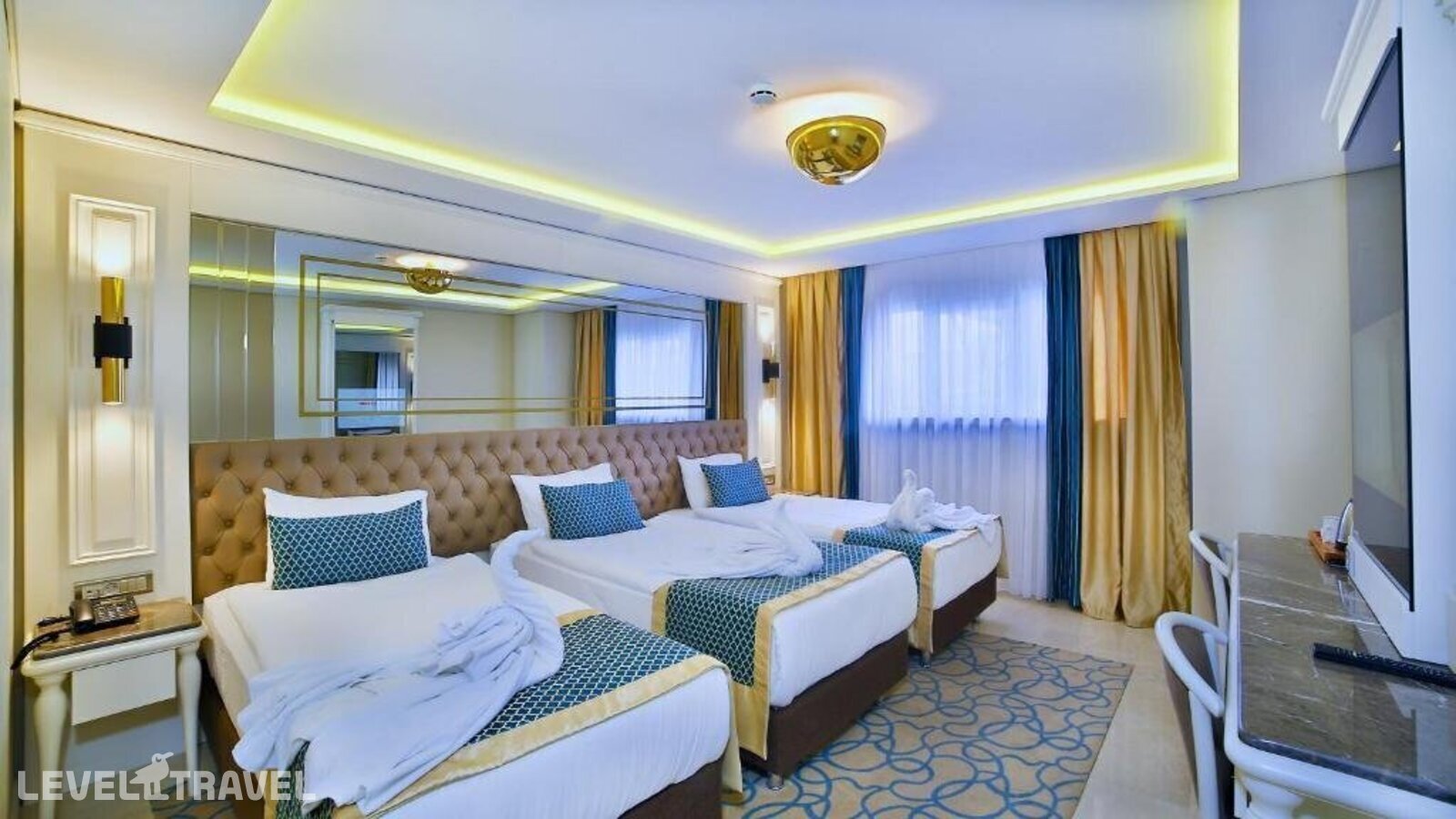 фотографии номера Трехместный делюкс отеля Beethoven Premium Hotel в Турция(Фатих) - фото №10